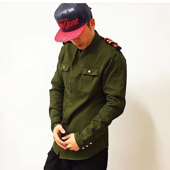 Balmain Military Style Shirt. Open to trading - Picture 7 of 8